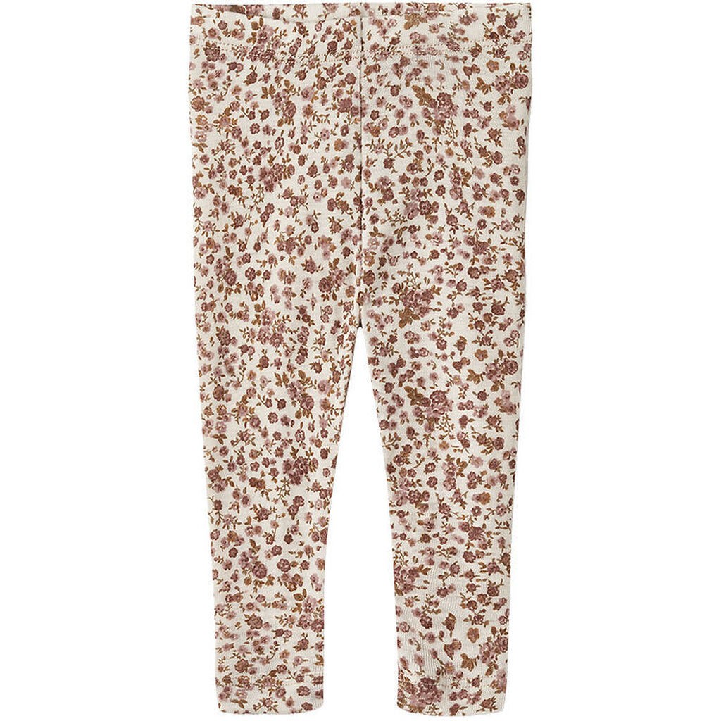 Wheat Leggings - Uld - Agi - Rose Flowers