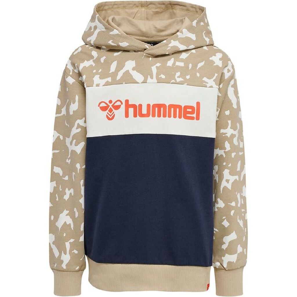 Hummel Hættetrøje - HmlLuke - Humus/Black Iris
