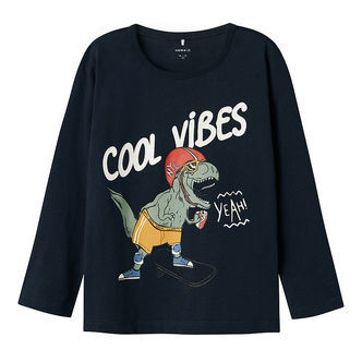 Name It Bluse - NmmPlasse - Dark Sapphire