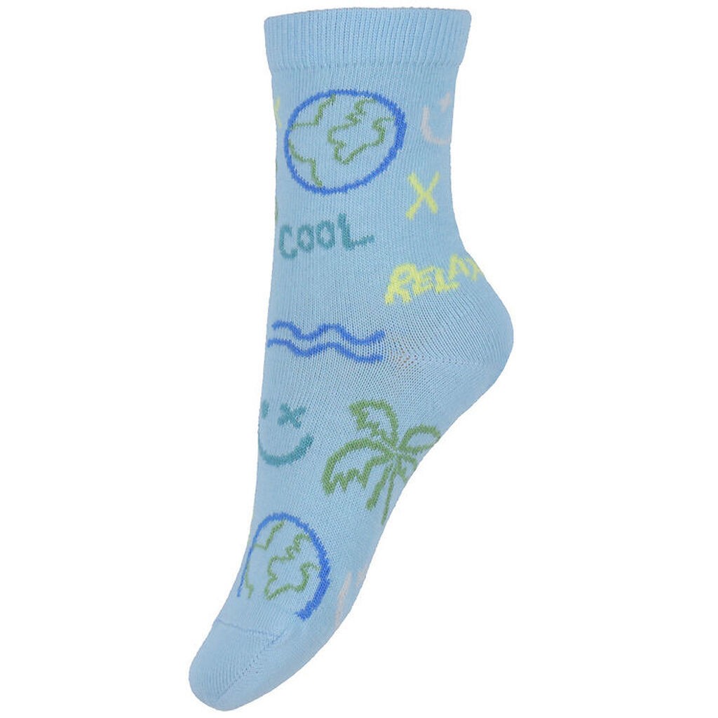 Melton Strømper - Relax - Sky Blue