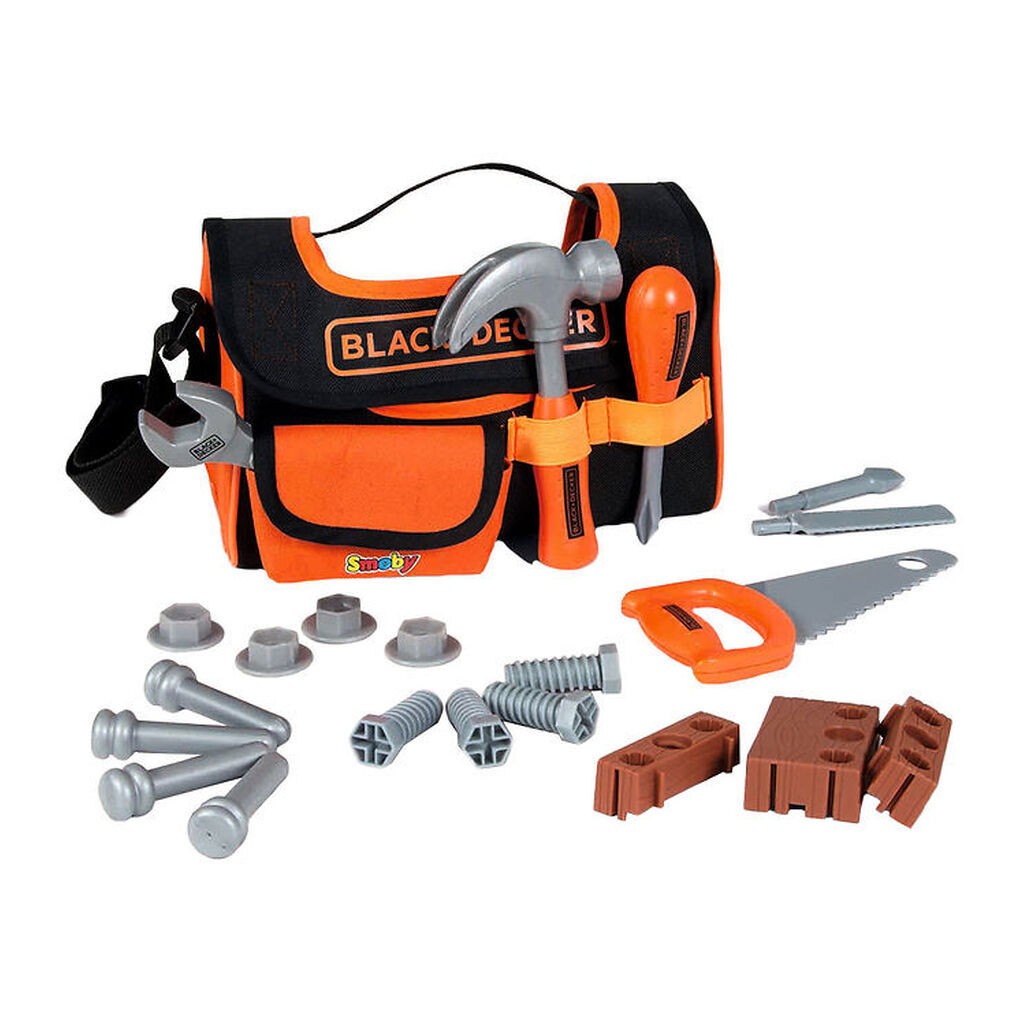 Black & Decker Legetøj - Værktøjskasse - 21 Dele