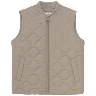 Minymo Vest - Quilted - Timber Wolf