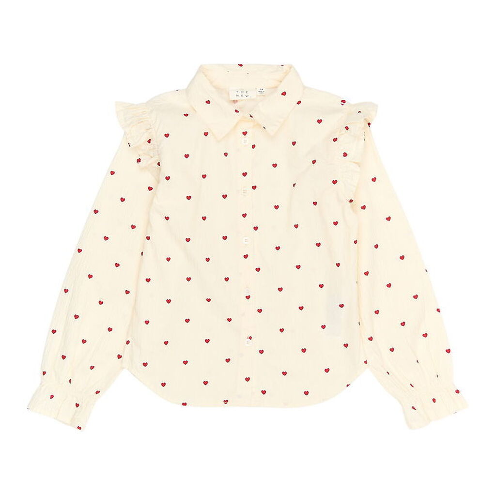 The New Skjorte - TnRamona - Gardenia AOP