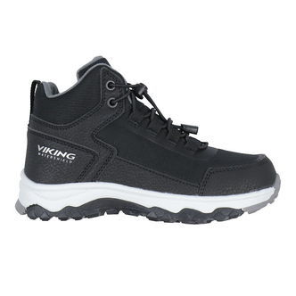 Viking Støvler - Akkarvik Mid Fleece WP SL - Black/Granite