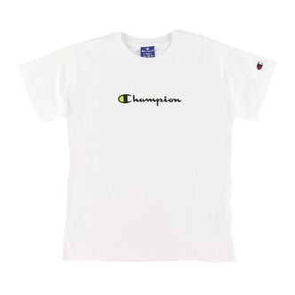 Champion Fashion T-shirt - Hvid m. Logo