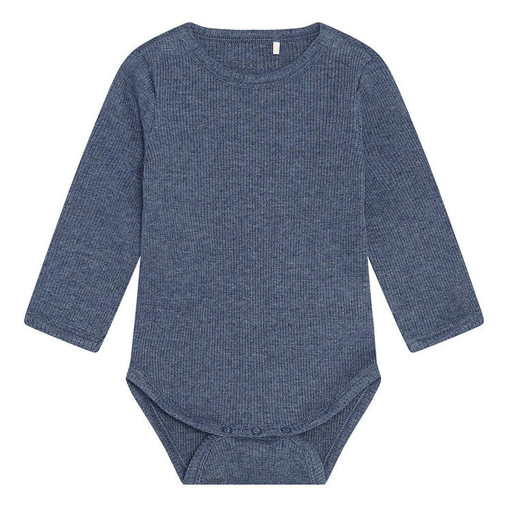 Fixoni Body l/æ - Rib - Vintage Indigo Melange