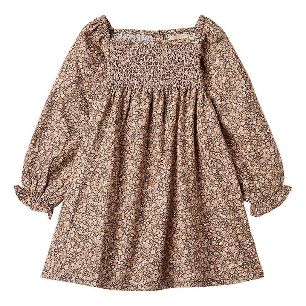 Wheat Kjole - Bella - Black Sea Garden