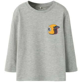 Name It Bluse - Nmmradolf - Grey Melange