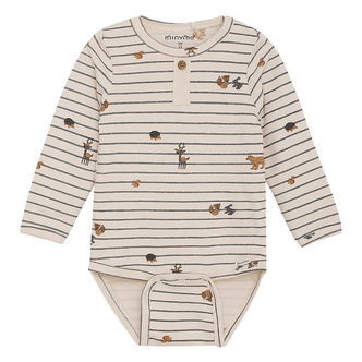 Minymo Body l/æ - AOP - Sandshell