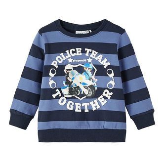 Name It Sweatshirt - NmmDes Playmobil - Dark Sapphire