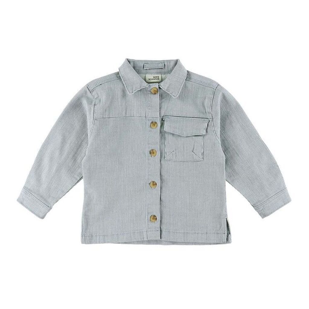 Sofie Schnoor Jakke - Hector - Blue Denim Stripe m. Lyn