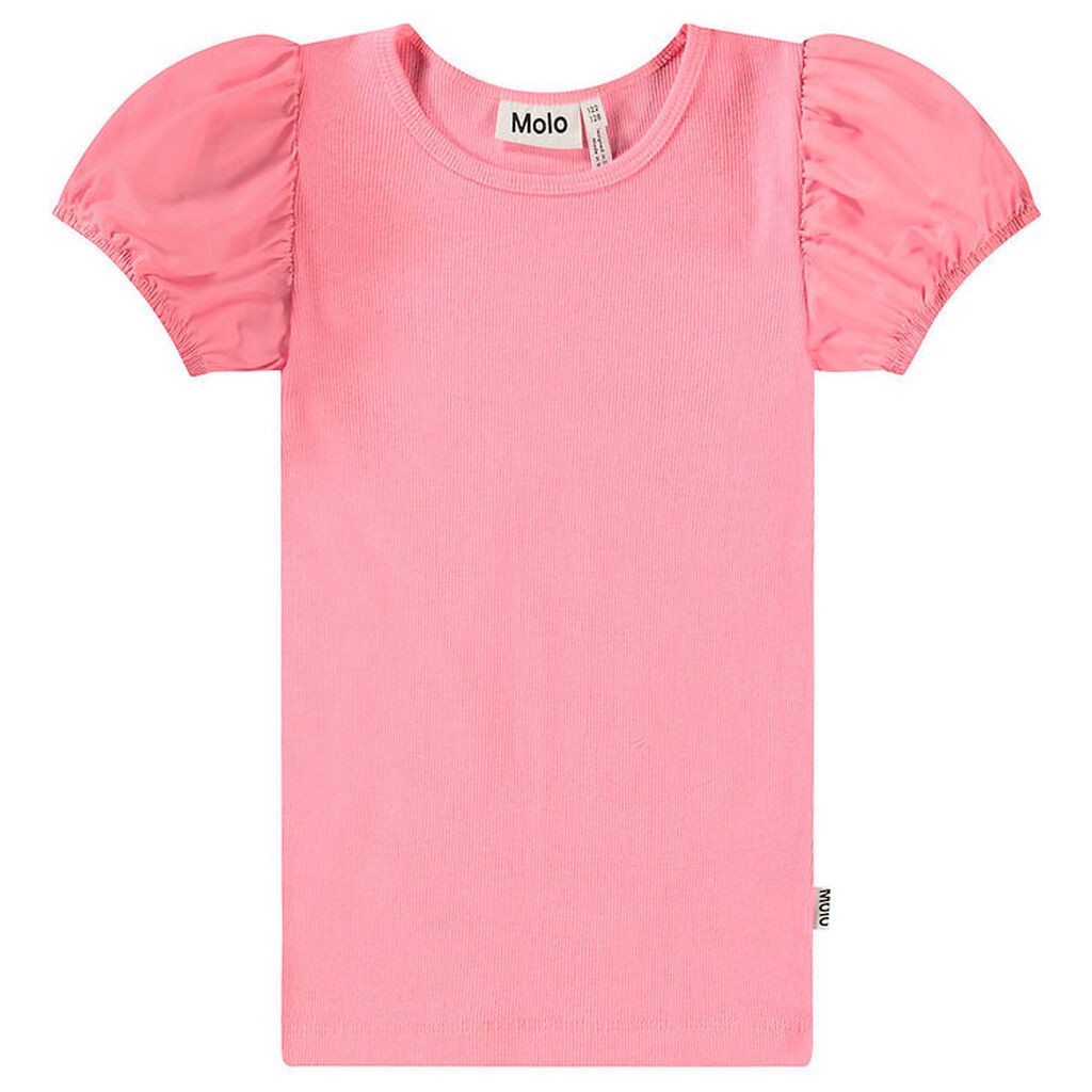 Molo T-shirt - Raluca - Rib - Pink Lemonade