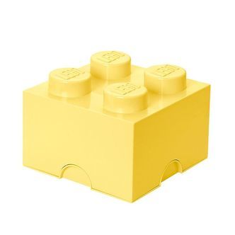 LEGOÂ® Storage Opbevaringsboks - 4 Knopper - 25x25x18 - Cool Yell