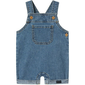 Name It Smækbukser - Hør/Bomuld - NbmLou - Mørkeblå Denim