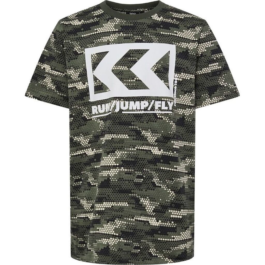 Hummel T-shirt - hmlFSK Low - Army