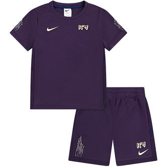 Nike Shortssæt - T-shirt/Shorts - Dri-Fit - Grand Purple