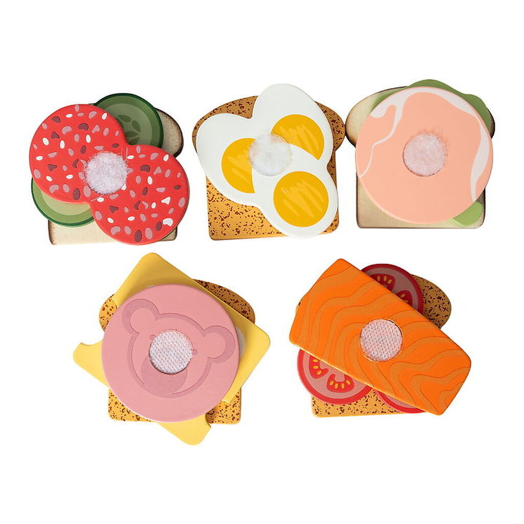 MaMaMeMo Legemad - Sandwich - Træ