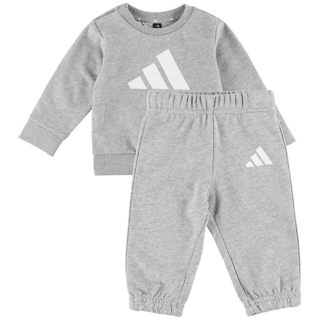 adidas Performance Sweatsæt - I BL FT Jog - Mgreyh/Hvid