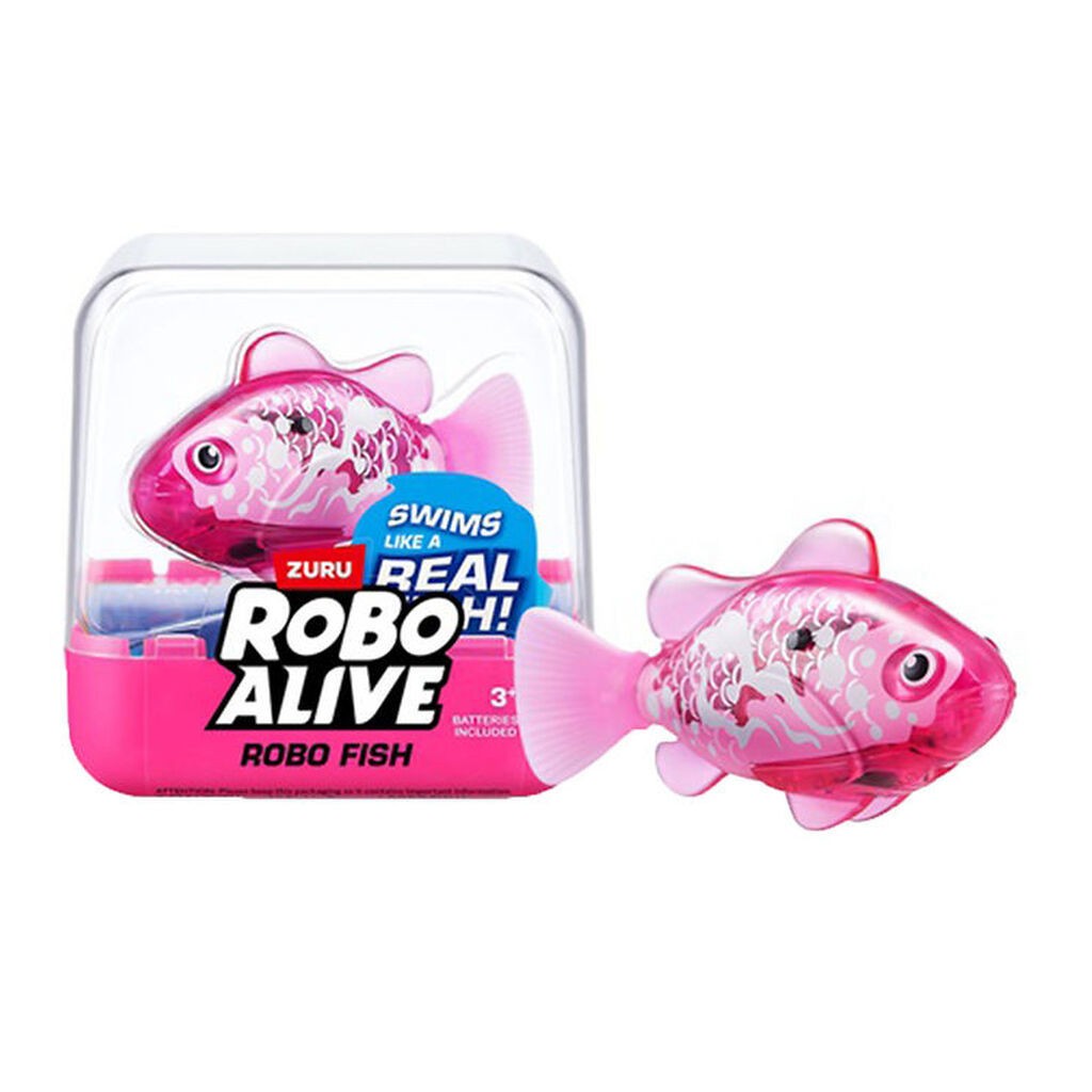 Robo Alive Badelegetøj - Robo Fish - Pink