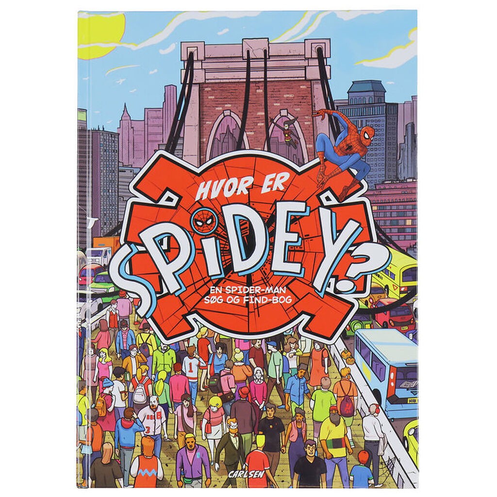 Forlaget Carlsen Bog - Hvor Er Spidey?