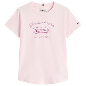 Tommy Hilfiger T-shirt - Tommy Script - Light Pink