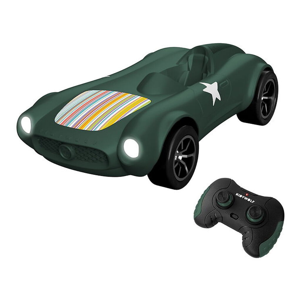 Kidywolf Fjernstyret Bil - Kidycar - 1:12 - Grøn