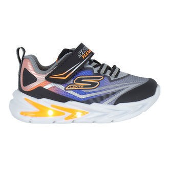 Skechers Sko m. Lys - Glow Ultra - Sort/Sølv