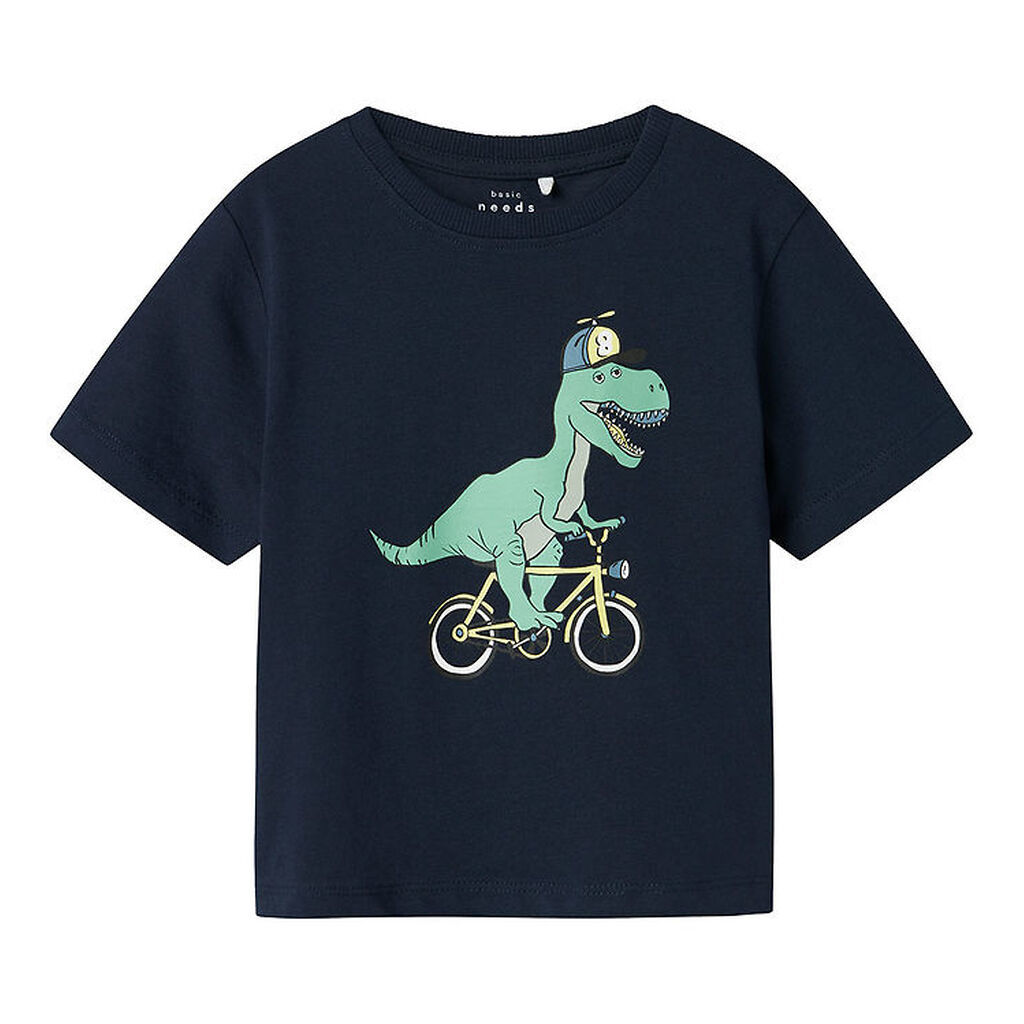 Name It T-shirt - NmmVictor - Navy Blazer/Bike