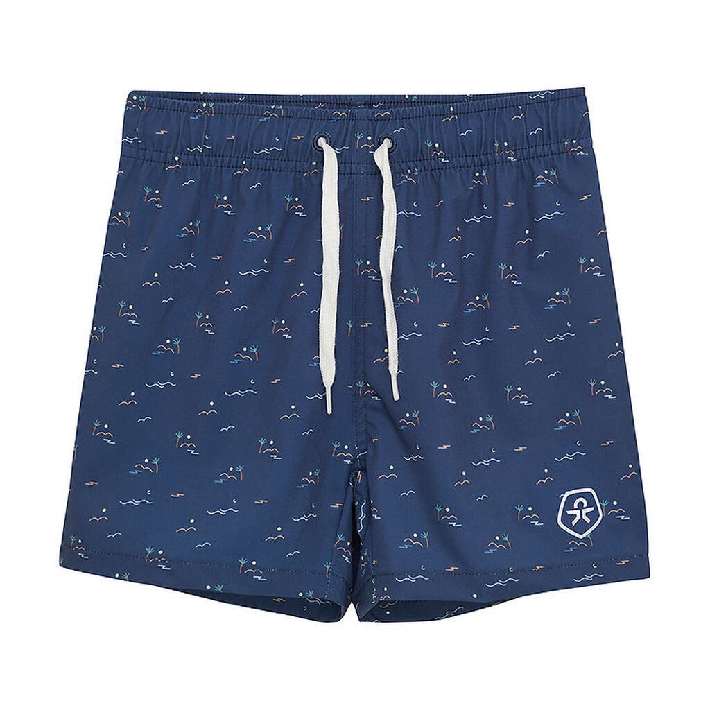 Color Kids Badeshorts - Dress Blues