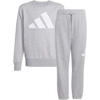 adidas Performance Sweatsæt - Mgreyh/White m. Logo