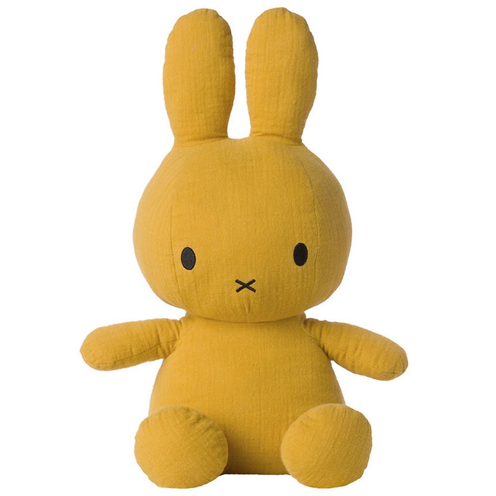 Bon Ton Toys Bamse - 33 cm - Miffy Mousseline - Gul