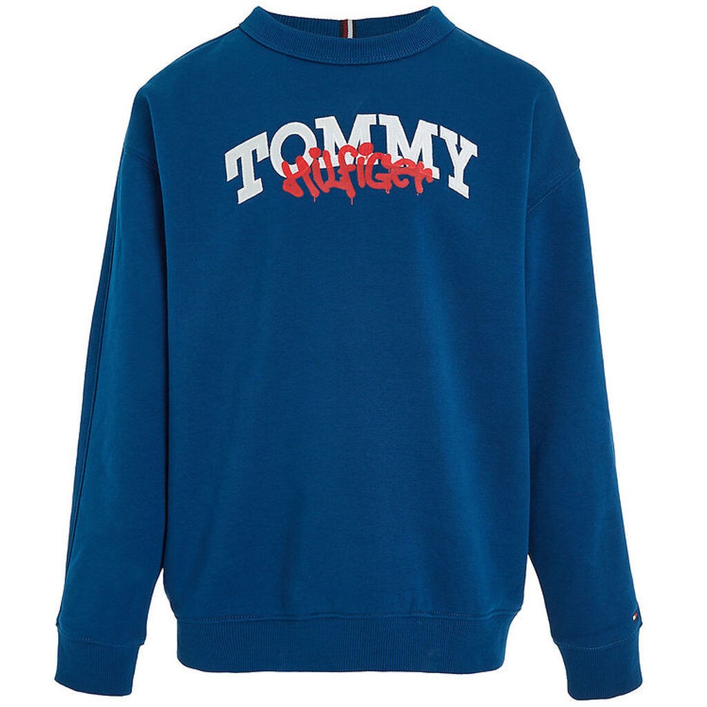 Tommy Hilfiger Sweatshirt - Graffiti - Deep Indigo
