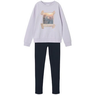 Name It Sweatsæt - Sweatshirt/Sweatpants - NkfOliana - Orchid Pe