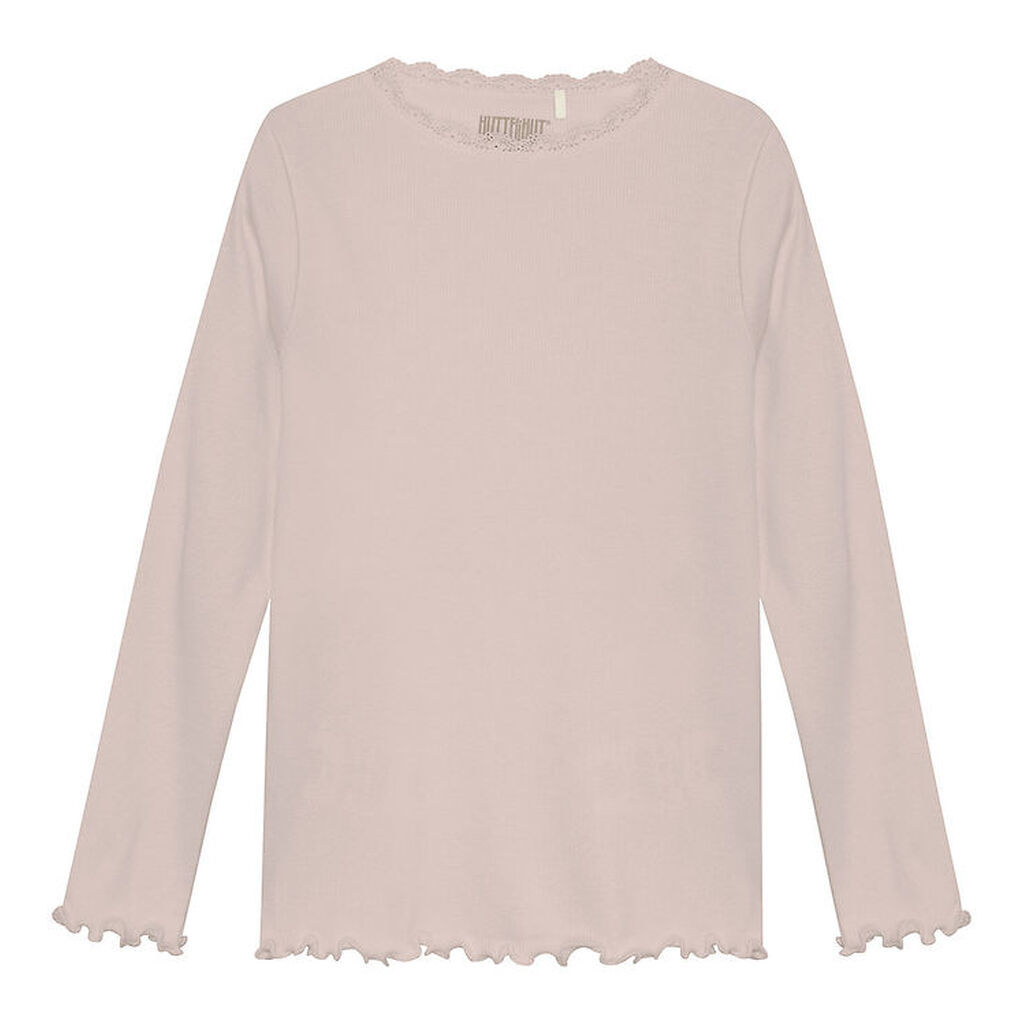 Huttelihut Bluse - Rib - Sepia Rose