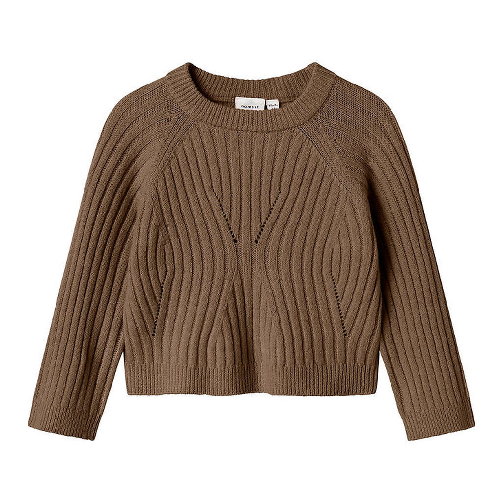 Name It Bluse - Strik - NmfRikine - Coffee Quartz