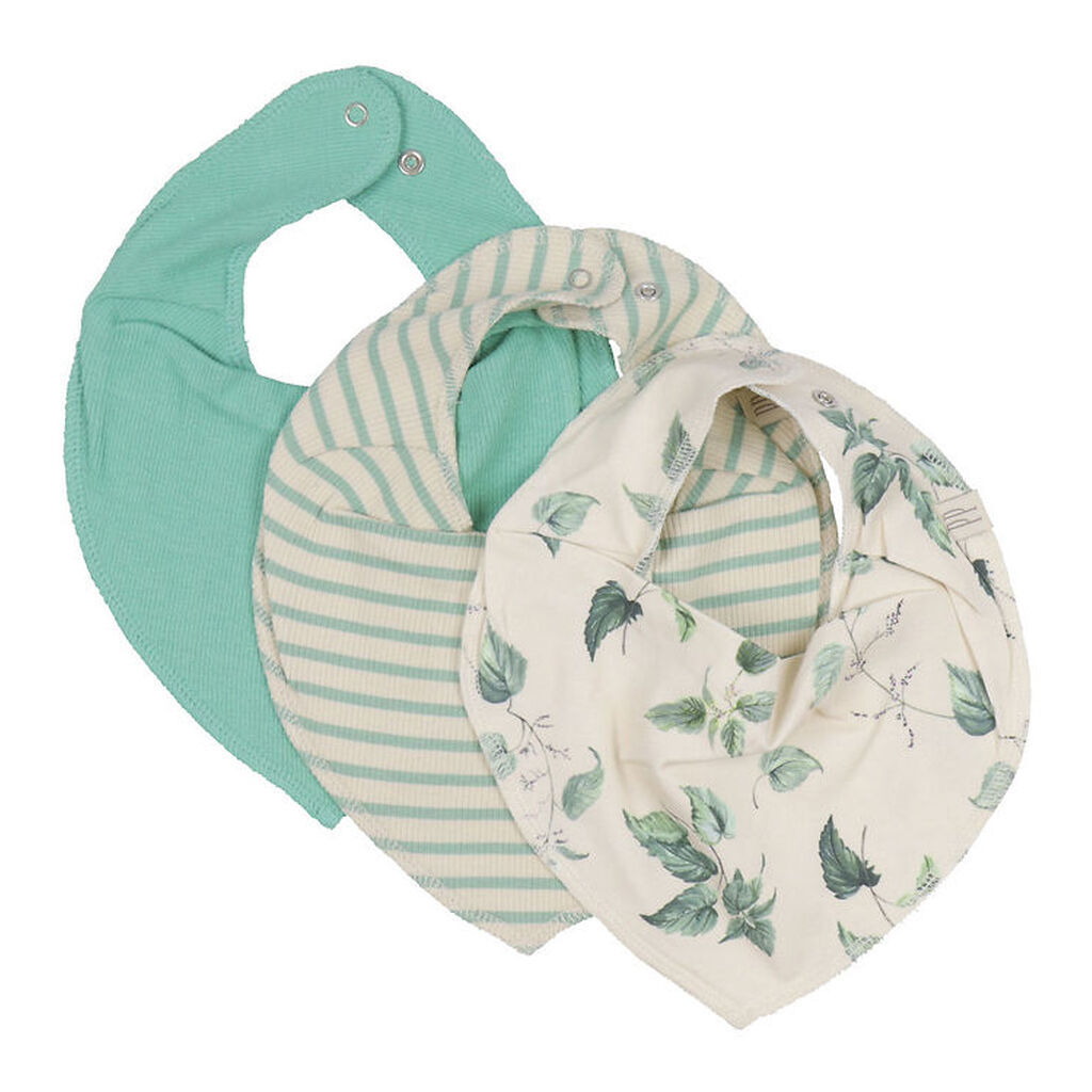 Petit Piao Savlesmæk - Rib - Modal - 3-Pak - Nettle