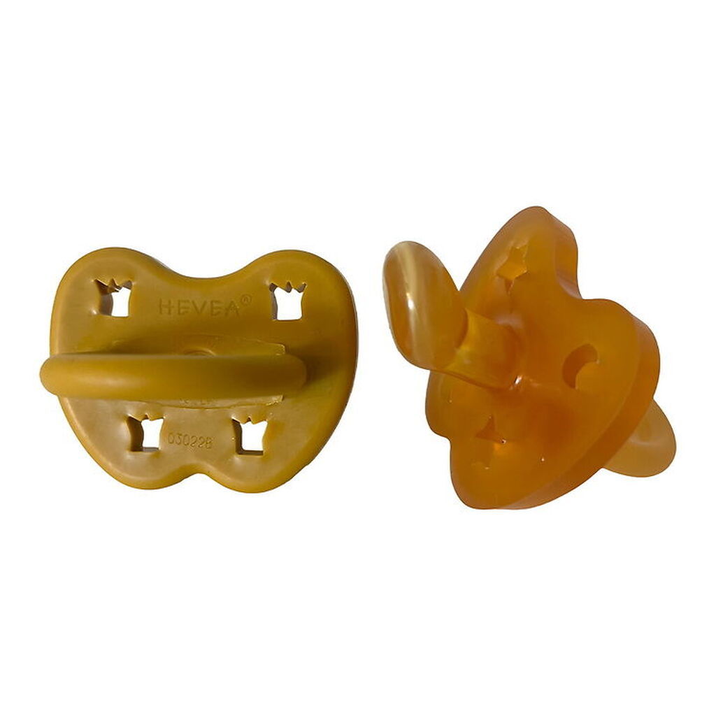 Hevea Sutter - 3-36 mdr - 2-pak - Naturgummi - Amber Sand