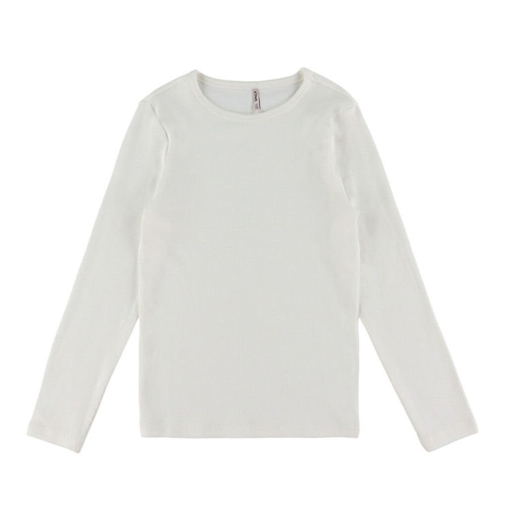 Kids Only Bluse - Noos - Rib - KogLucky - Cloud Dancer