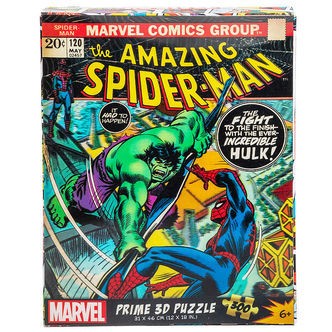 Prime 3D Puzzle Puslespil - 3D - 300 Brikker - Spiderman Comic