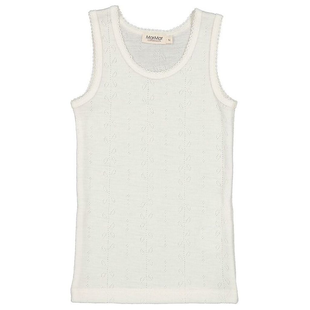 MarMar Undertrøje - Uld - Pointelle - Tavi - Natural