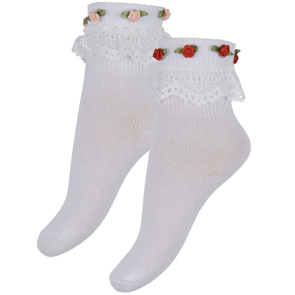 Konges Sløjd Strømper - Lace - 2-pak - Optic White