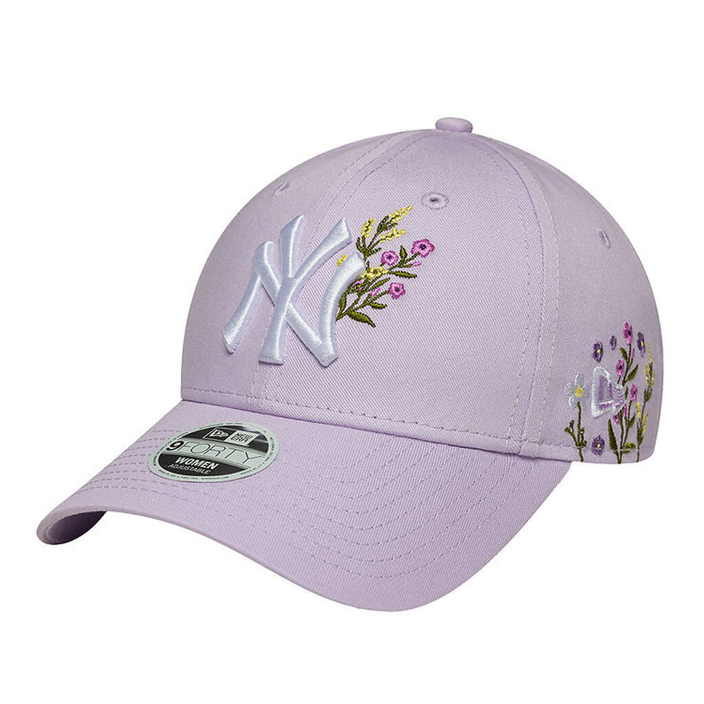 New Era Kasket - 9Forty - Floral - Pastel Purple