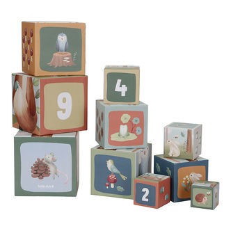 Little Dutch Stabletårn - 10 Dele - Forest Friends