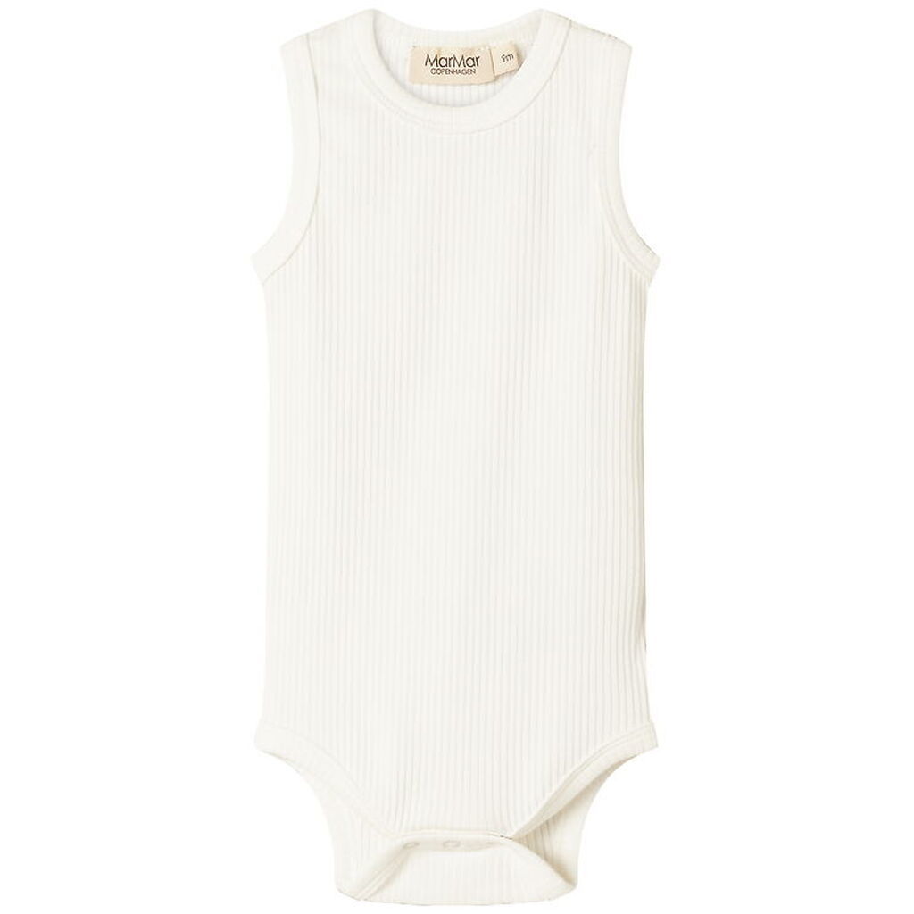 MarMar Body u/æ - Rib - Sleeveless - Noos - Gentle White