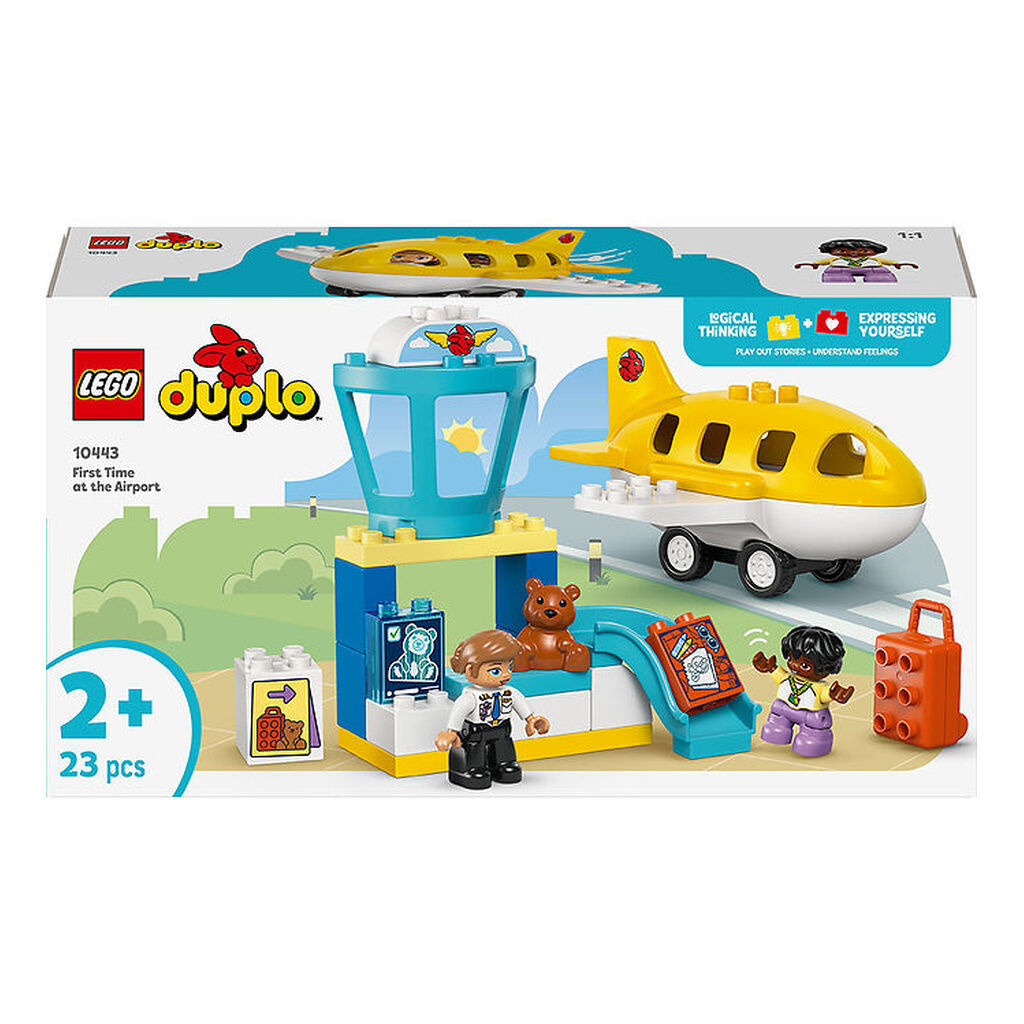 LEGOÂ® DUPLOÂ® - Første Gang I Lufthavnen 10443 - 23 Dele
