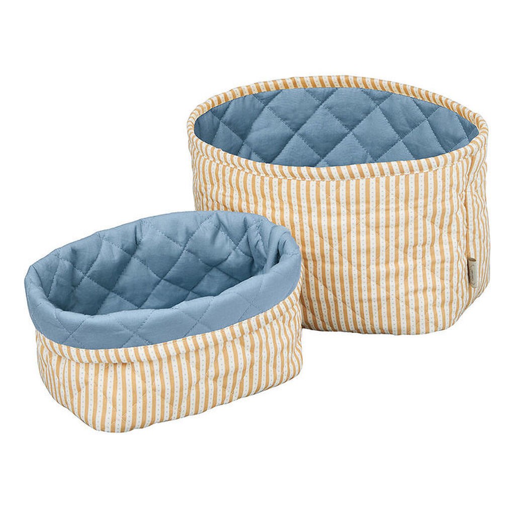 Cam Cam Opbevaringskurve - 2-pak - 22x15/24x17 cm - Oatfield