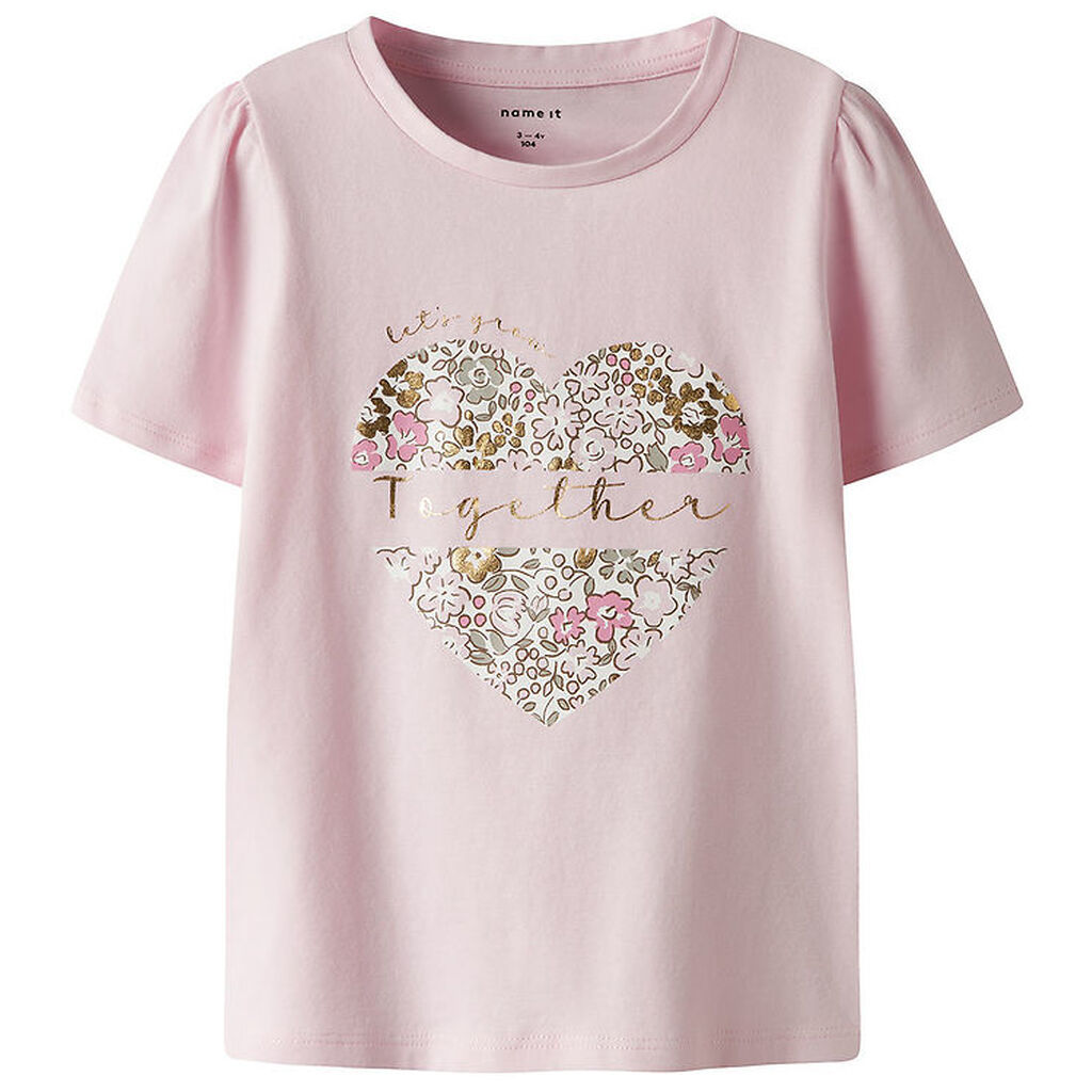 Name It T-shirt - NmfHnanna - Ballerina m. Print