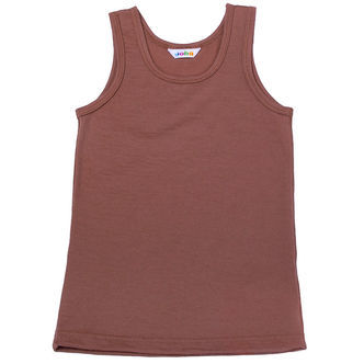 Joha Undertrøje - Uld - Rød/Brun