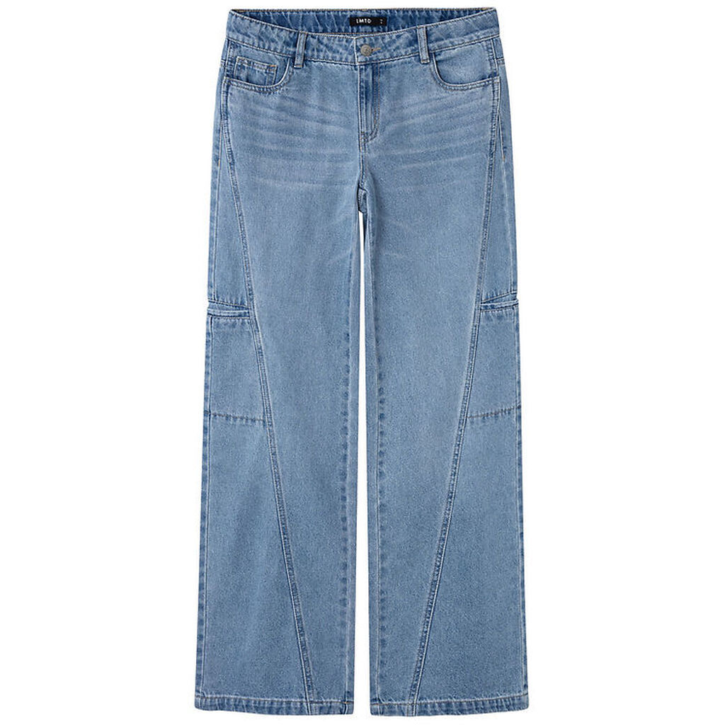 LMTD Jeans - Cargo - NlfNaraizza - Medium Blue Denim