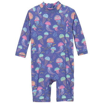 Color Kids Badeheldragt - UV60 - AOP - Marlin